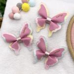 Personalised Butterfly Hair Bow Clip